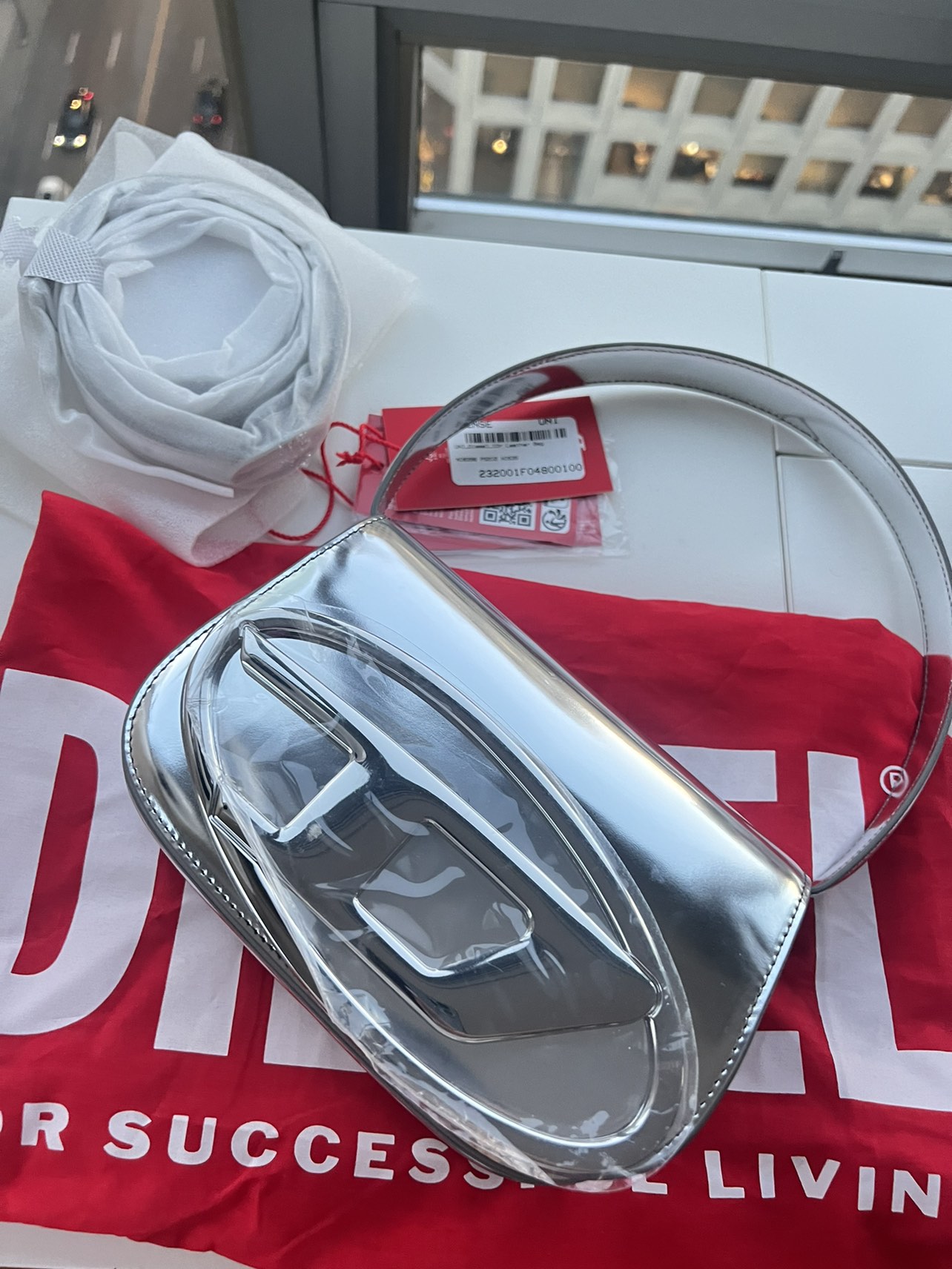 Diesel 1 DR Bag  - Silver