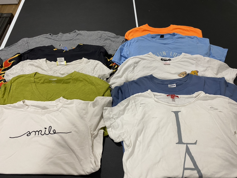 Lot of 10 summer tops . Size S -M