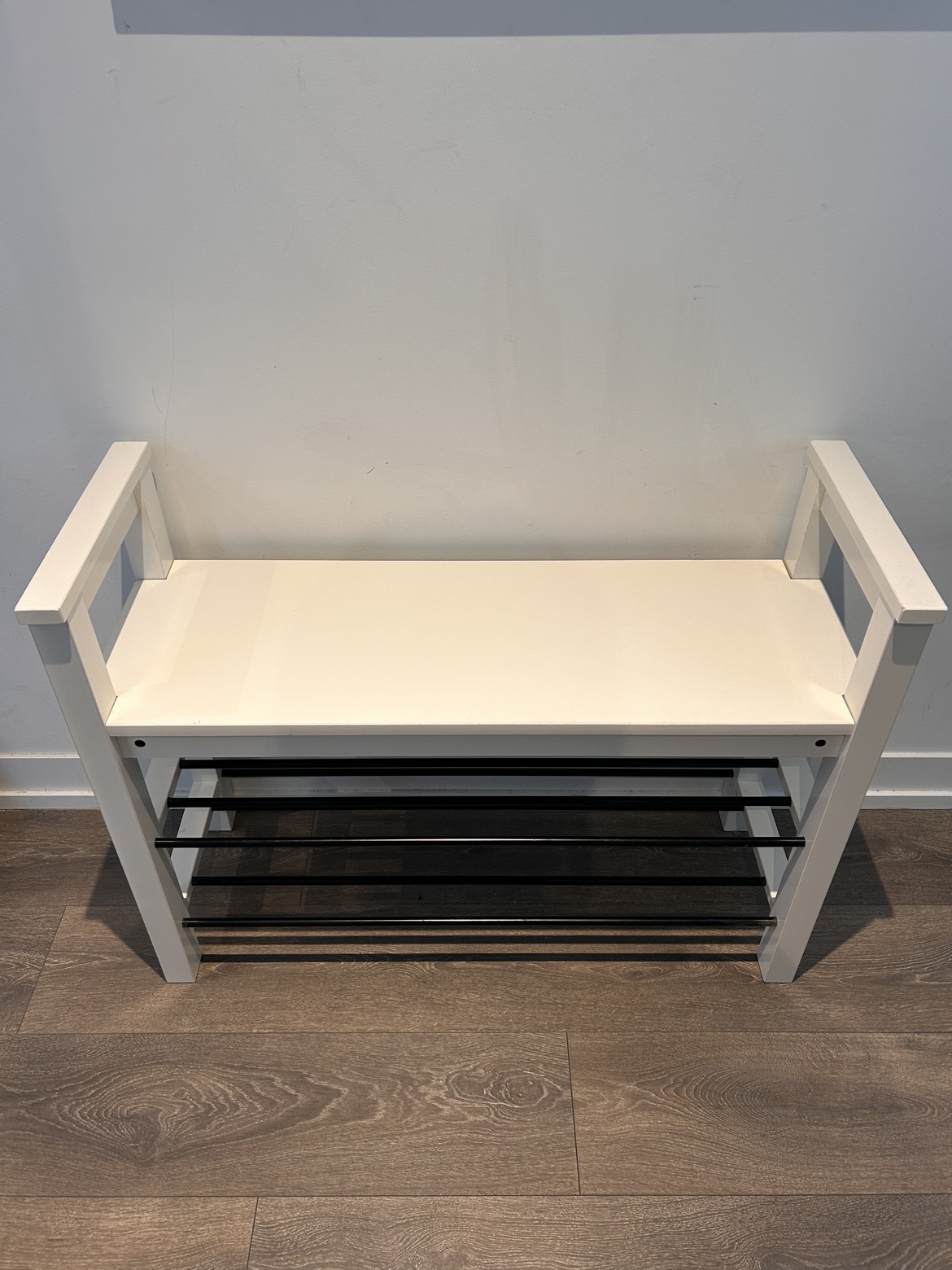 IKEA HEMNES Bench with Shoe Storage image indicator(7)