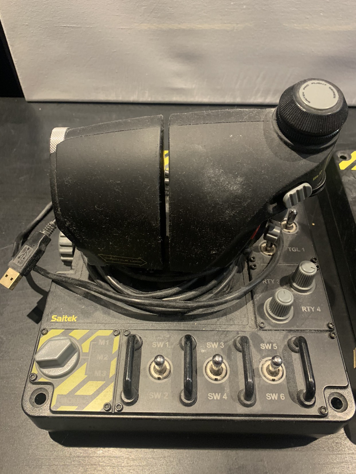 Saitek x-55 Rhino Joystick Flight Stick - photo 2