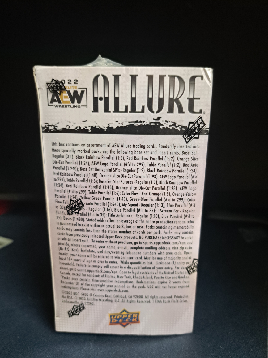 2022 Upper Deck AEW Allure Wrestling Cards Blaster Box - photo 3