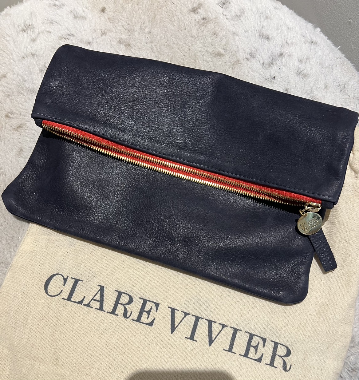 Clare V foldover clutch purse thumbnail