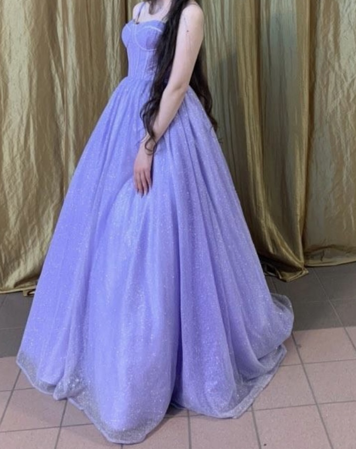 Engagment, Prom dress, lilac purple, floor length. - photo 2