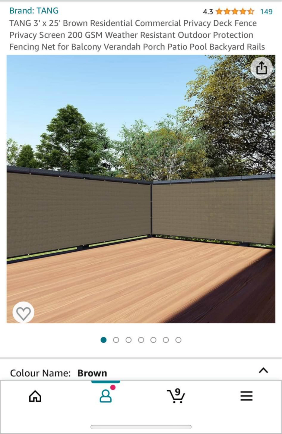 Privacy screen