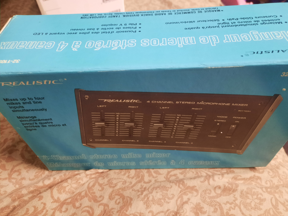 4-channel stereo mic mixer image indicator(3)