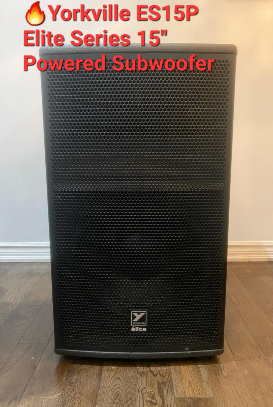 Yorkville ES15P Elite Series 15" Powered Subwoofer thumbnail