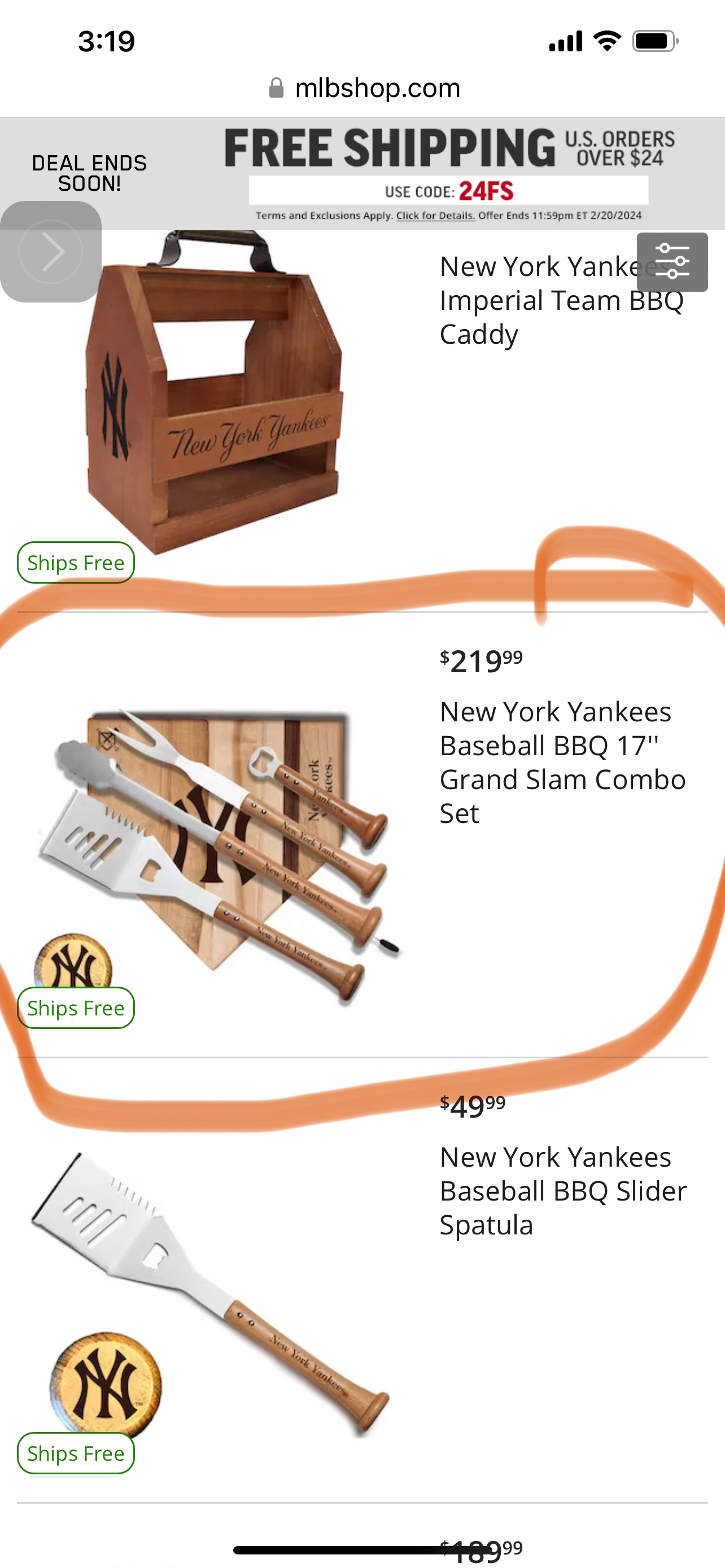 New in box MLB Yankees Grand Slam Baseball BBQ - photo 4