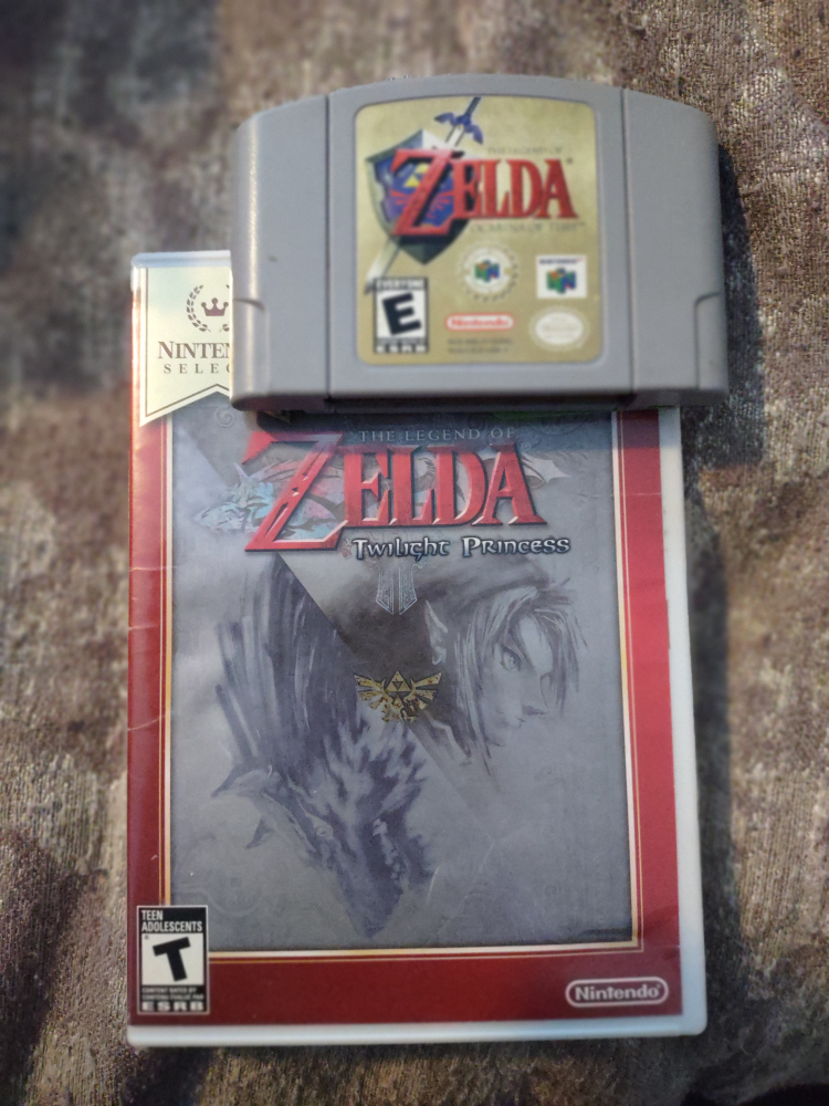 Zelda Ocarina of Time and Twilight Princess
