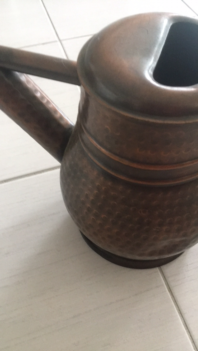 🥕Antique Beautiful Style Large Copper Watering Can image indicator(6)