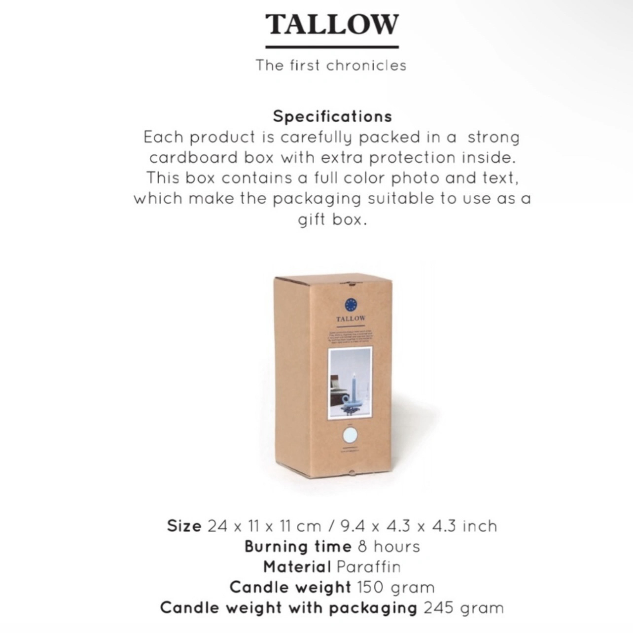 2 in 1 handmade tallow candle image indicator(2)