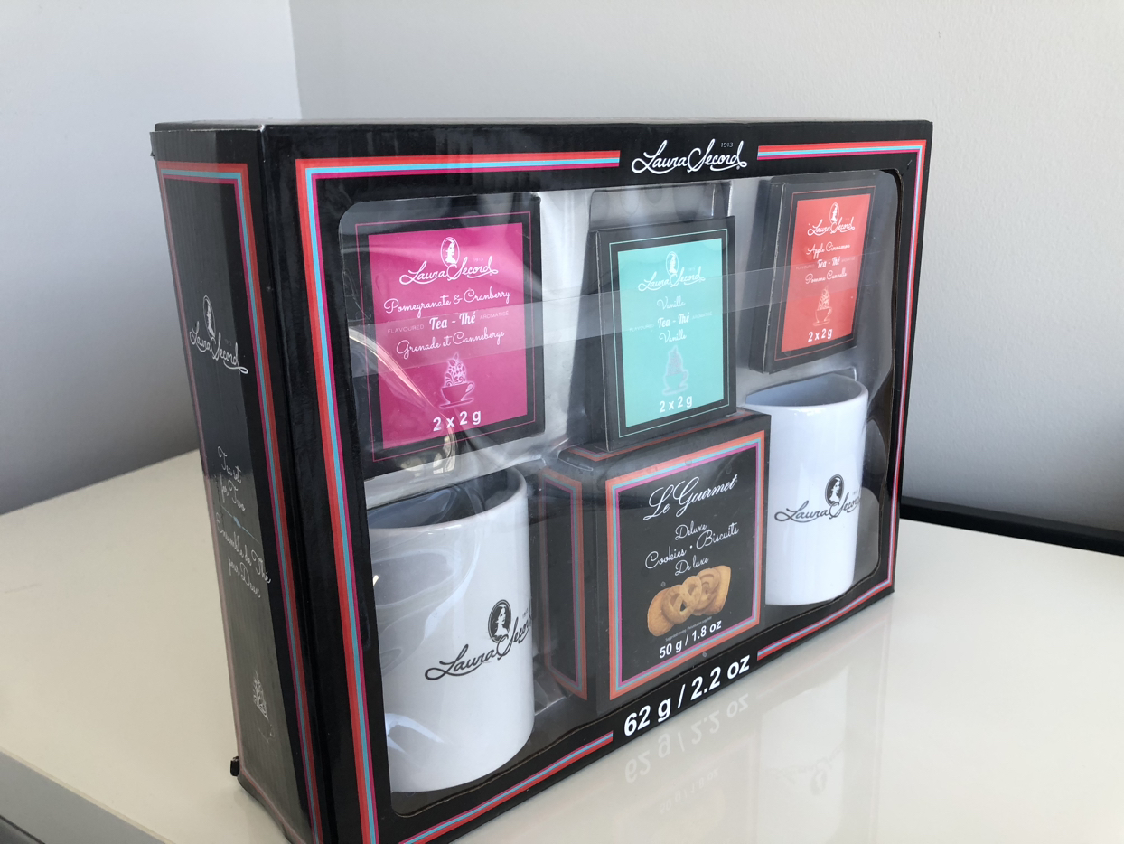 Free Laura Secord Tea Set (cups, cookies, teas)  #freecycle