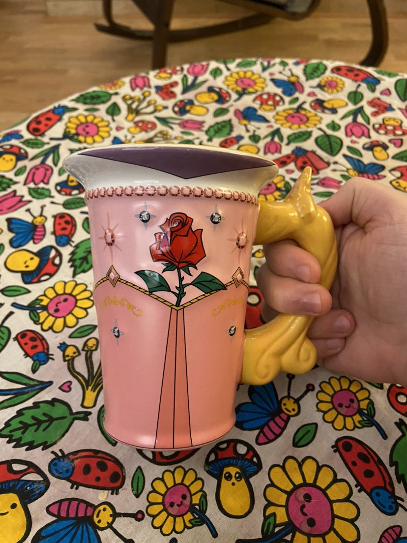 Disney Blue Dress/Pink Dress mug, now discontinued