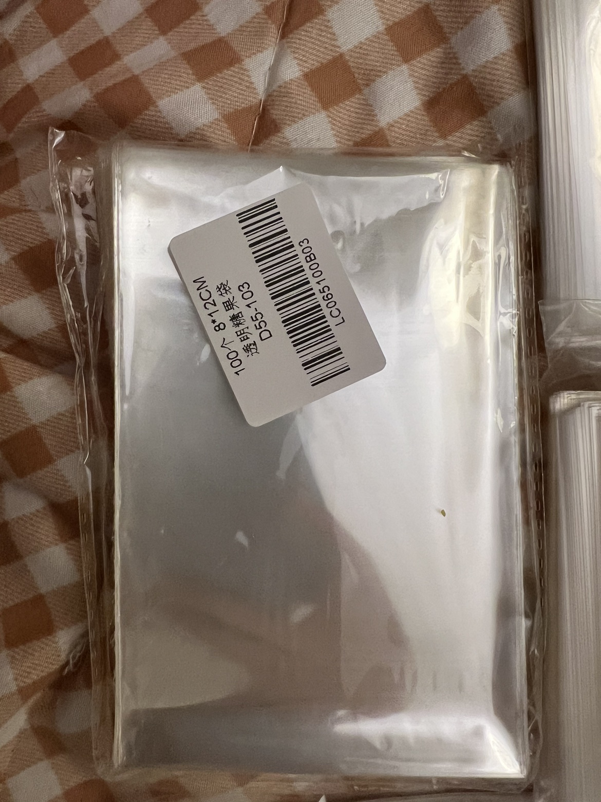 Clear/transparent bags multiple sizes all together - photo 5