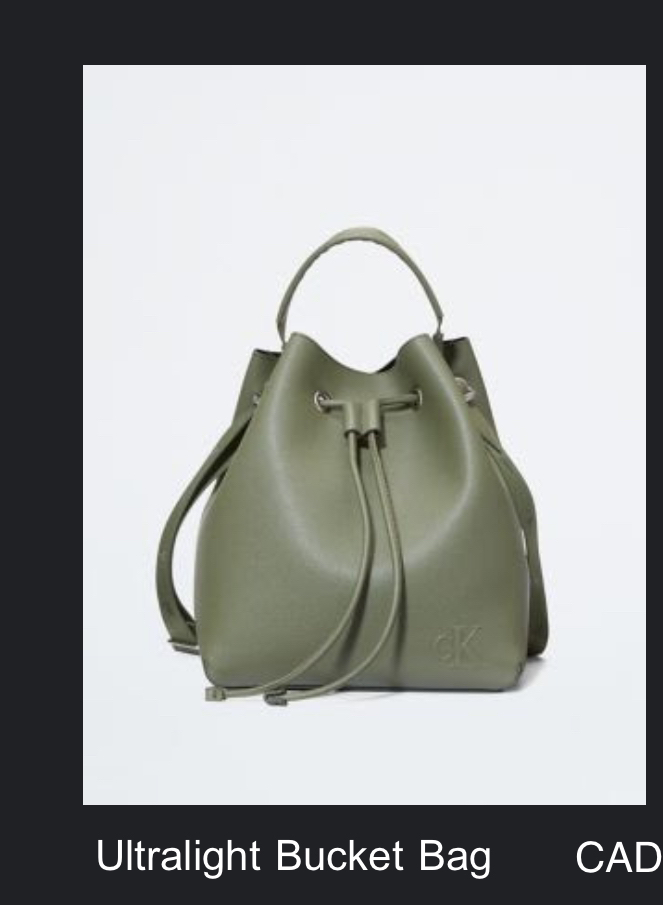 Calvin Klein Ultralight Bucket Bag - photo 4