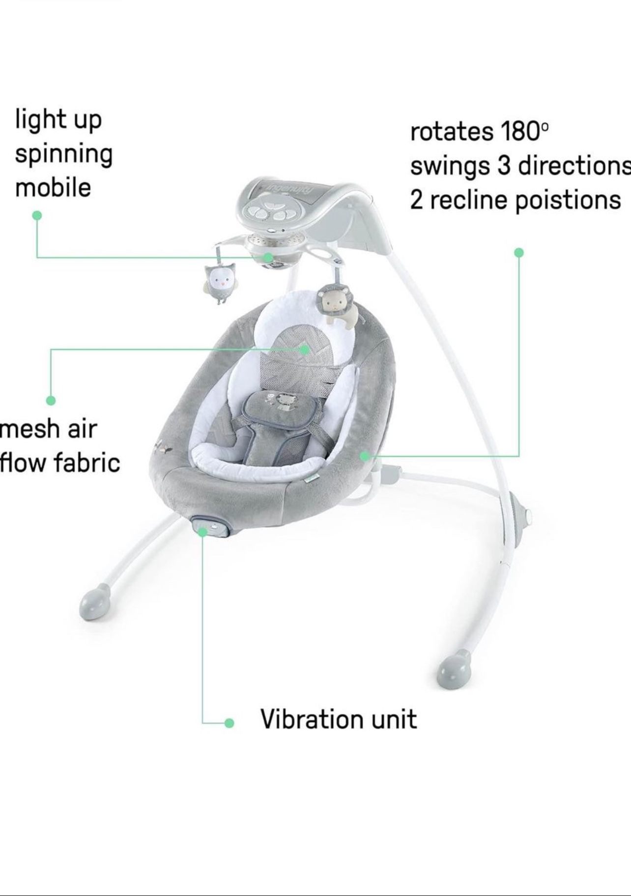 Ingenuity Baby swing - photo 2