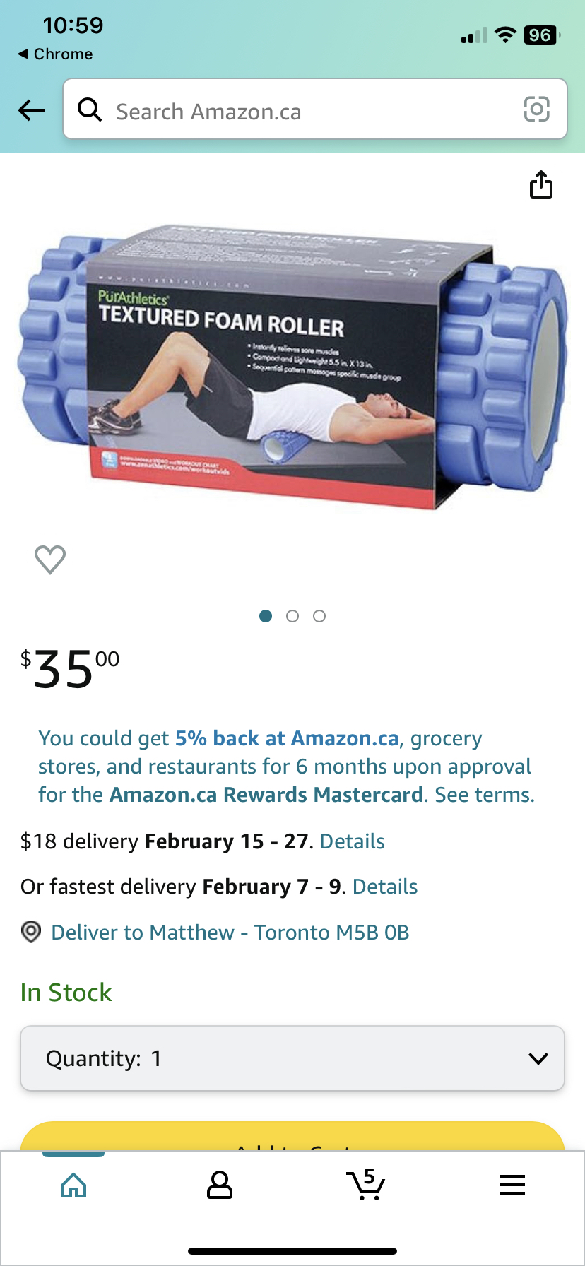 PurAtheletics Foam Roller - photo 3