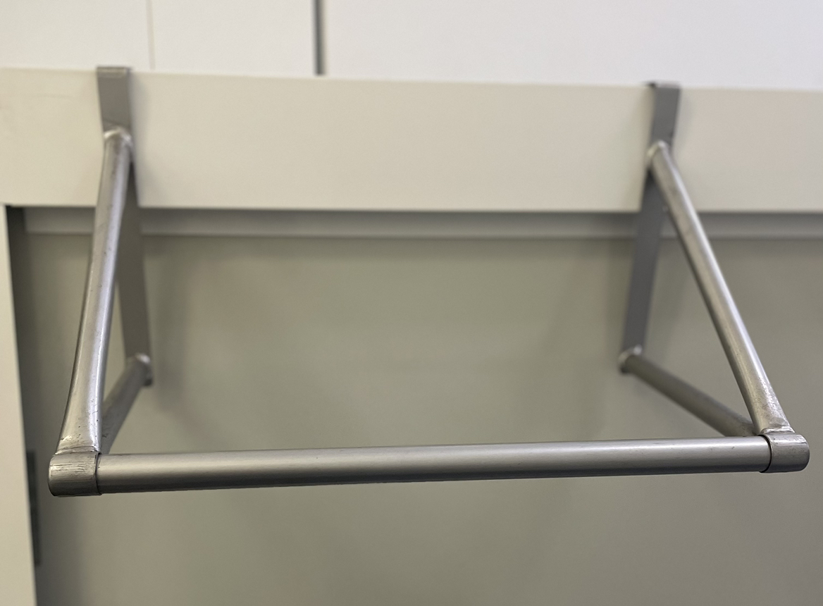 Over Door Closet Rod + IKEA metal multiple layer hanger - photo 2