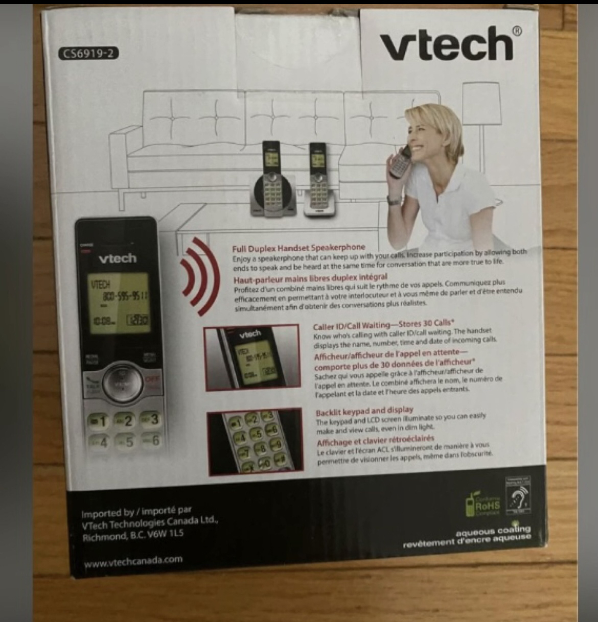 2-handset cordless phones image indicator(5)