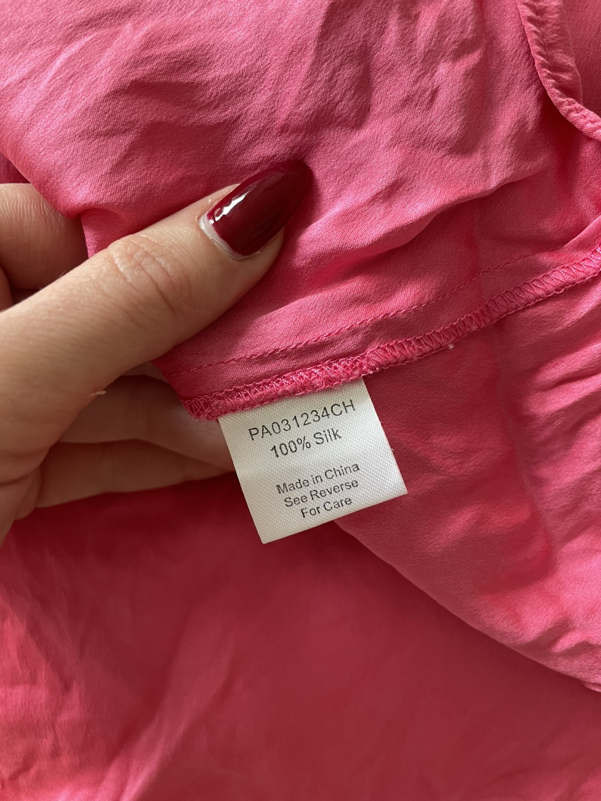 100% silk sun dress size XS image indicator(3)