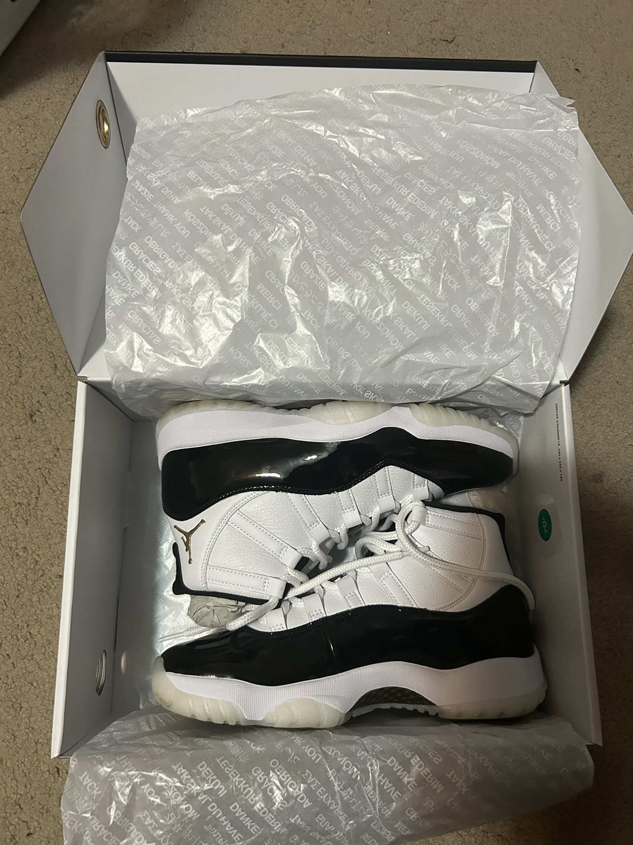 Jordan 11 gratitude