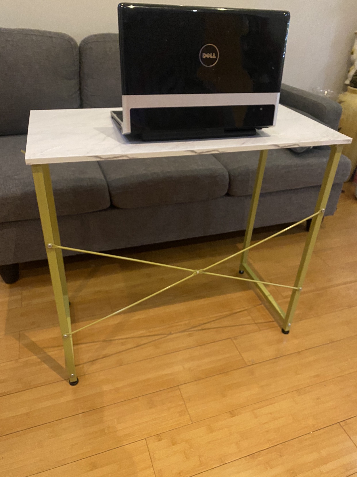 Coleshome 32 Inch Small Computer Desk image indicator(2)