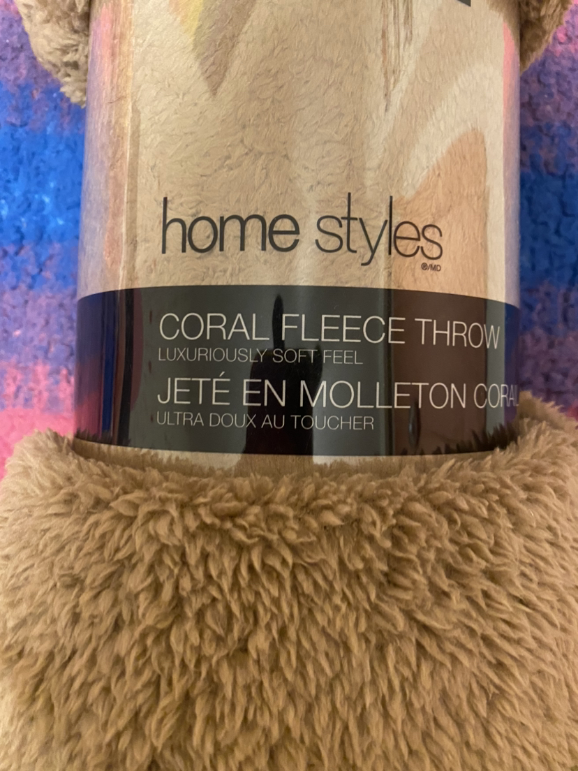 Brand new fleece throw image indicator(2)