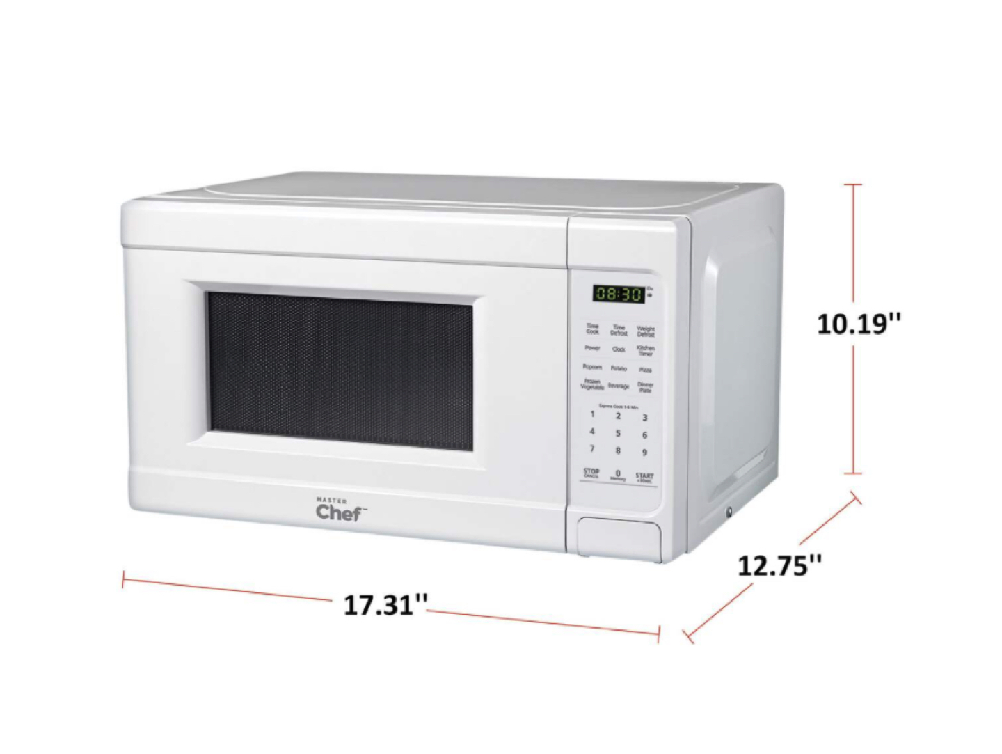 MASTER Chef Countertop Microwave - photo 4