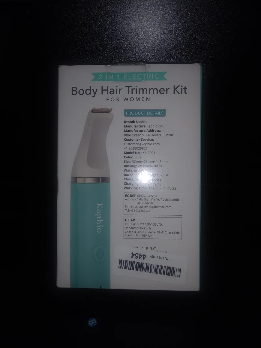 NEW!    Body Hair Trimmer Kit image indicator(10)