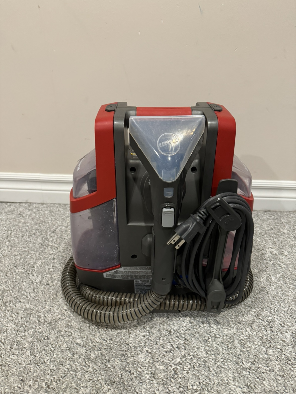 Hoover portable spot carpet/upholstery cleaner - photo 2