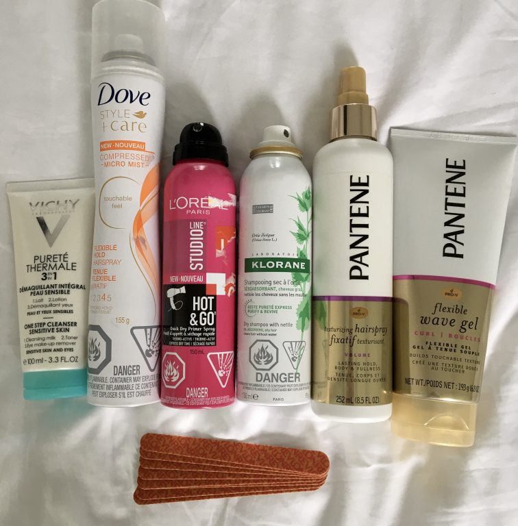 Free hair products - Used