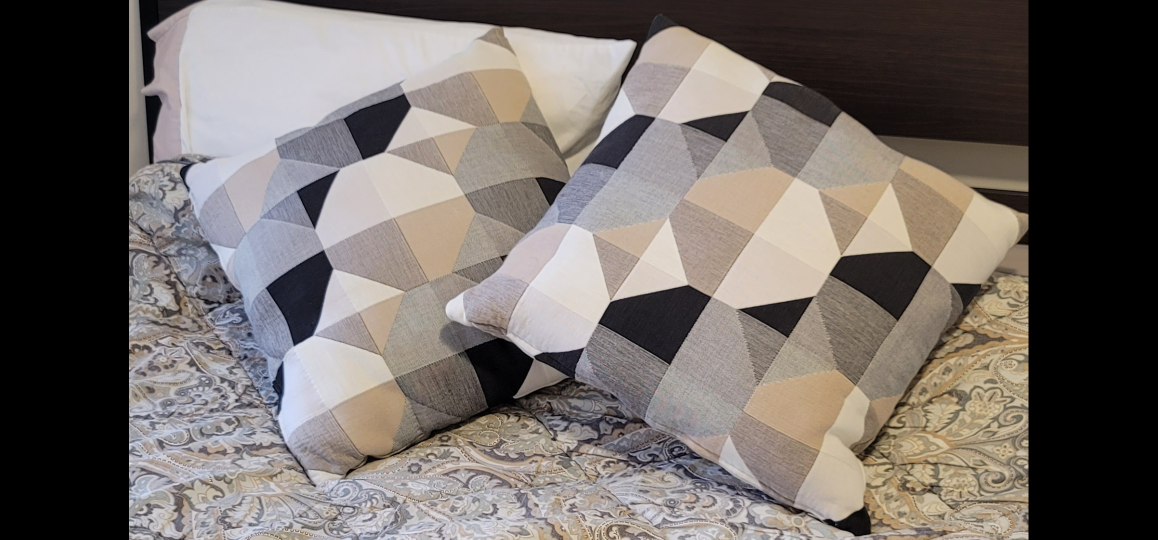 2 Decorative Couch Pillows