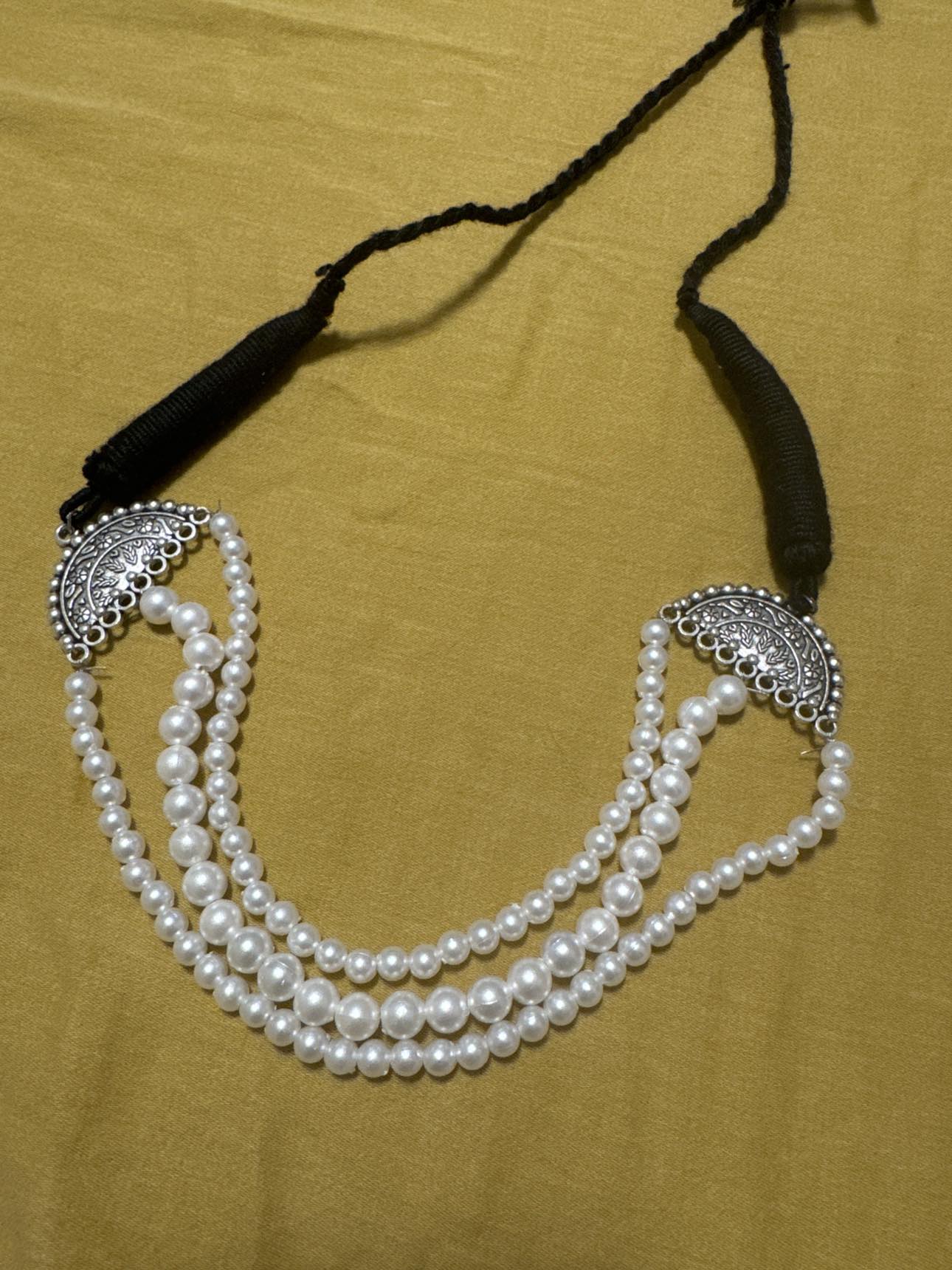 Ethnic choker necklace thumbnail