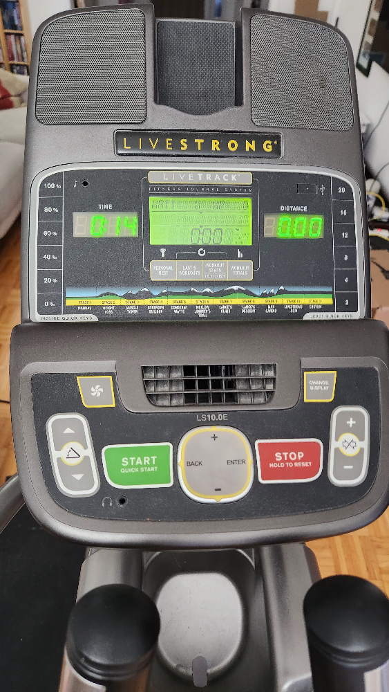Livestrong Eliptical for sale image indicator(8)