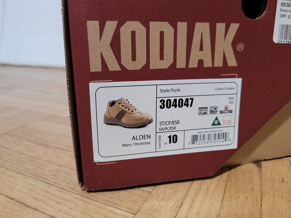 Kodiak Men's Steel Toe Safety Shoe - photo 2