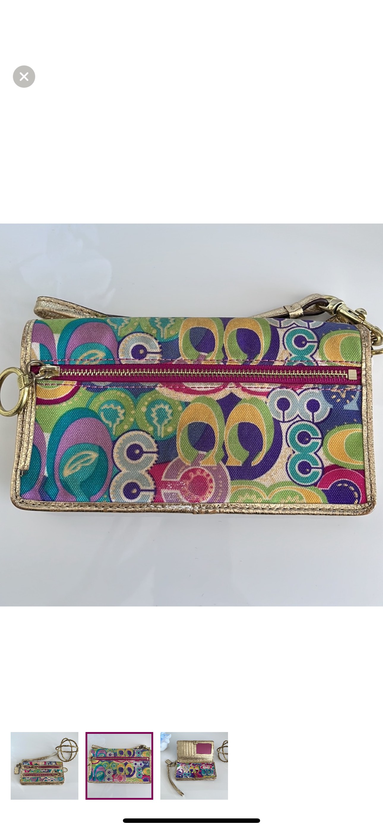 Coach Poppy Collection Wallet - photo 2