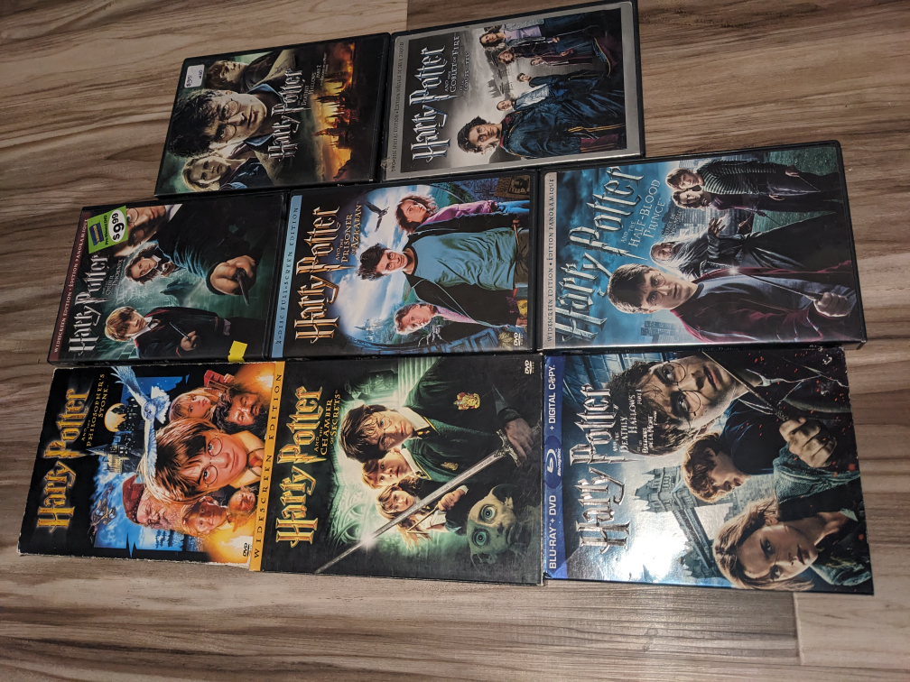 Harry Potter DVD set thumbnail