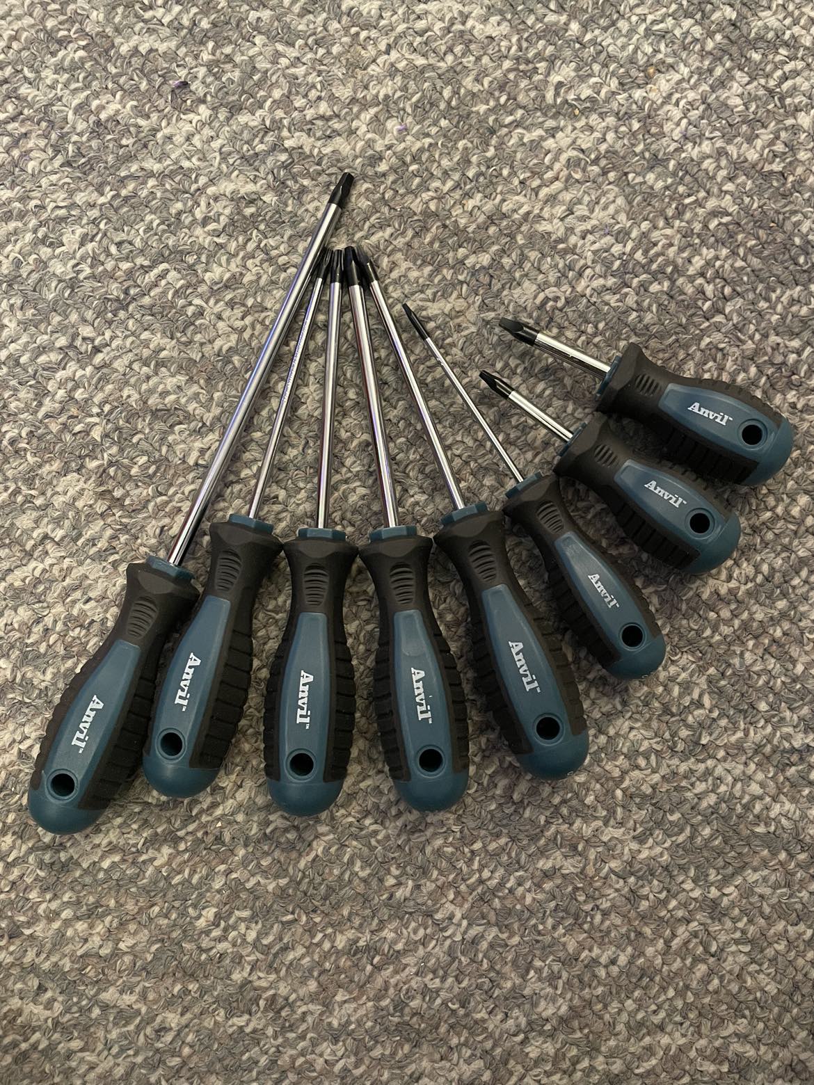 Screwdriver Anvil 8Pc