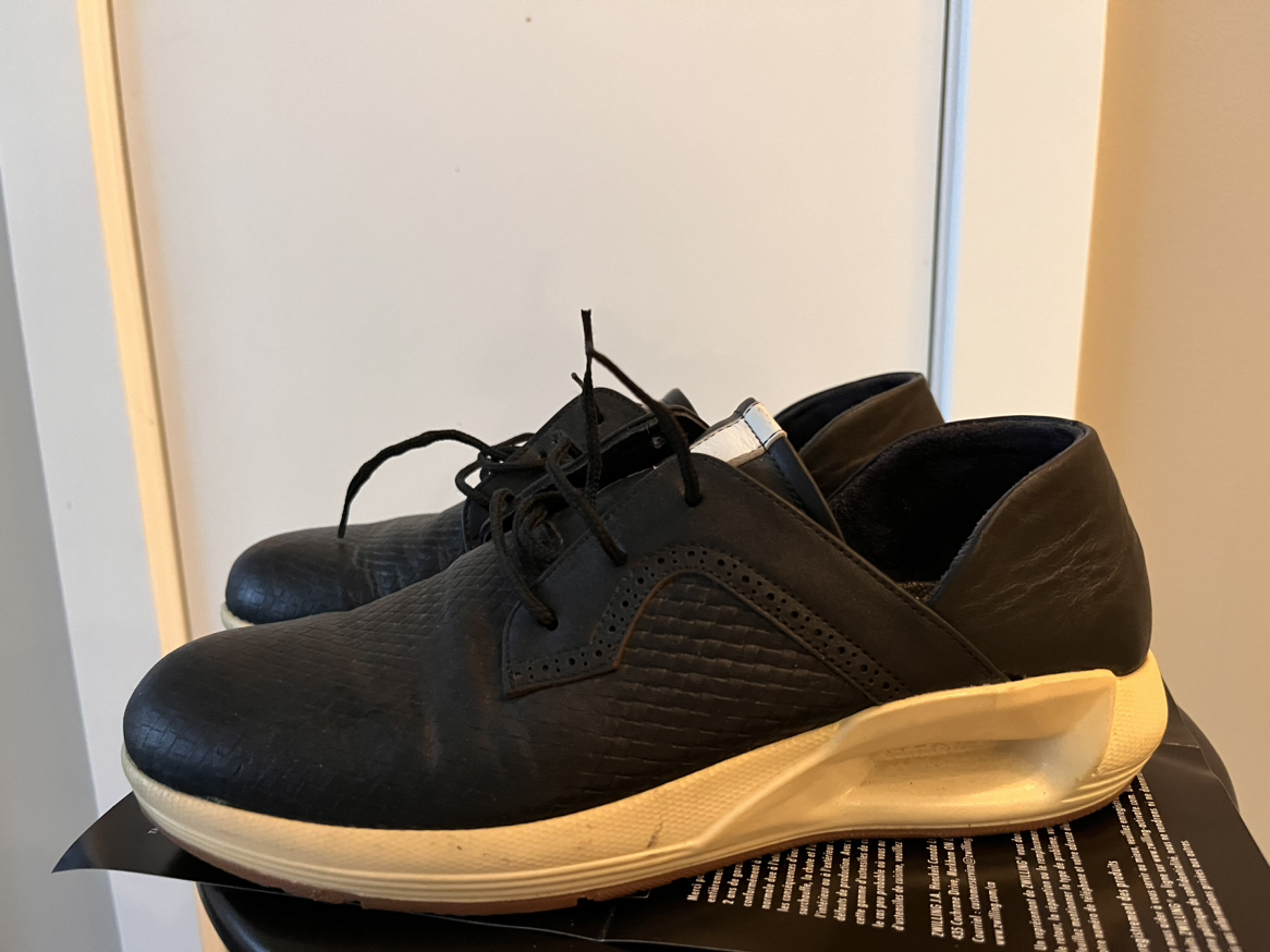 Leather shoes. Worn once