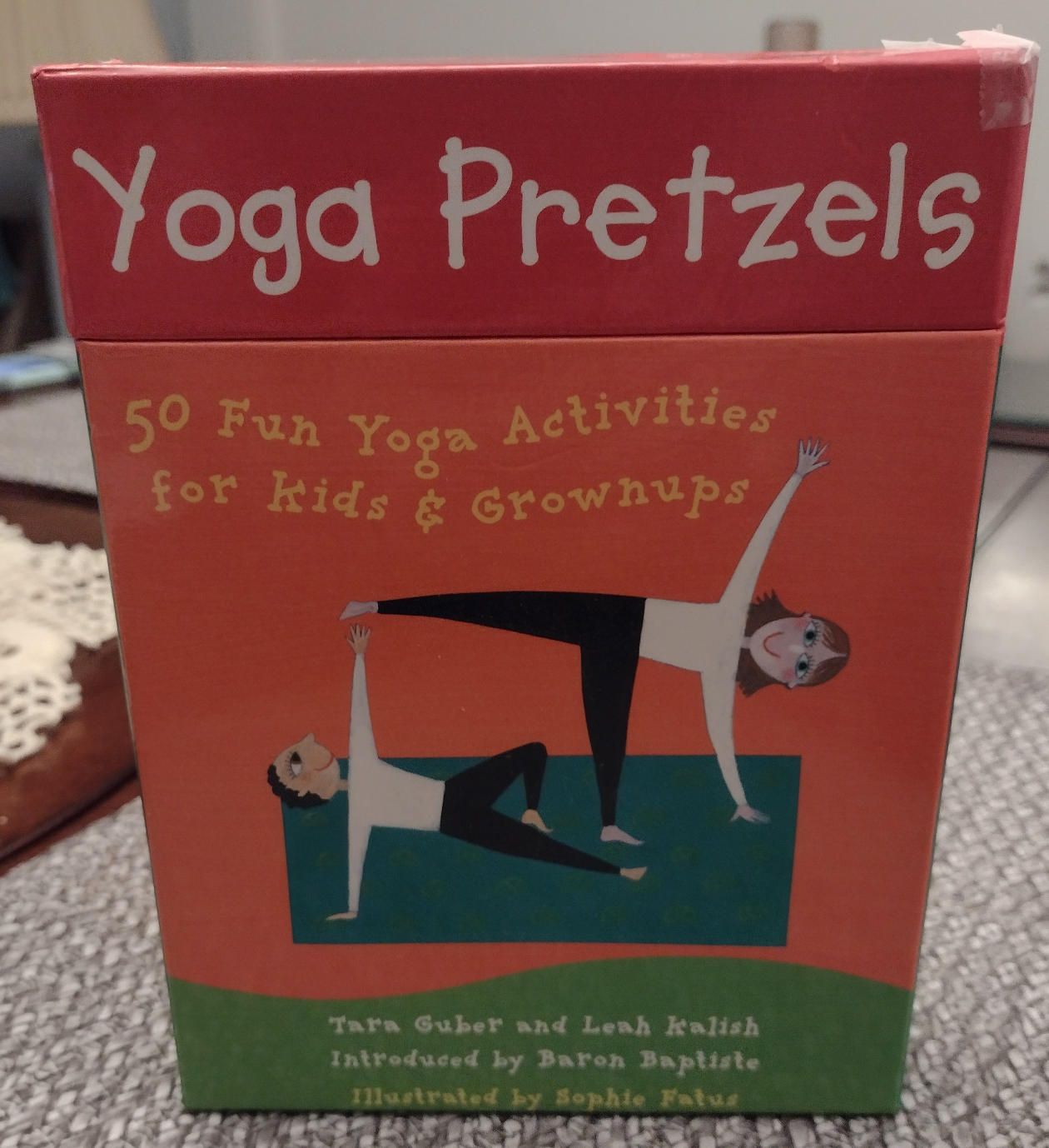 YOGA PRETZELS  FOR KIDS AND GROWNUPS thumbnail