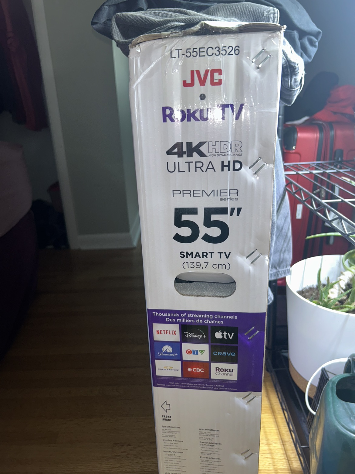 JVC ROKU TV 55” - photo 3