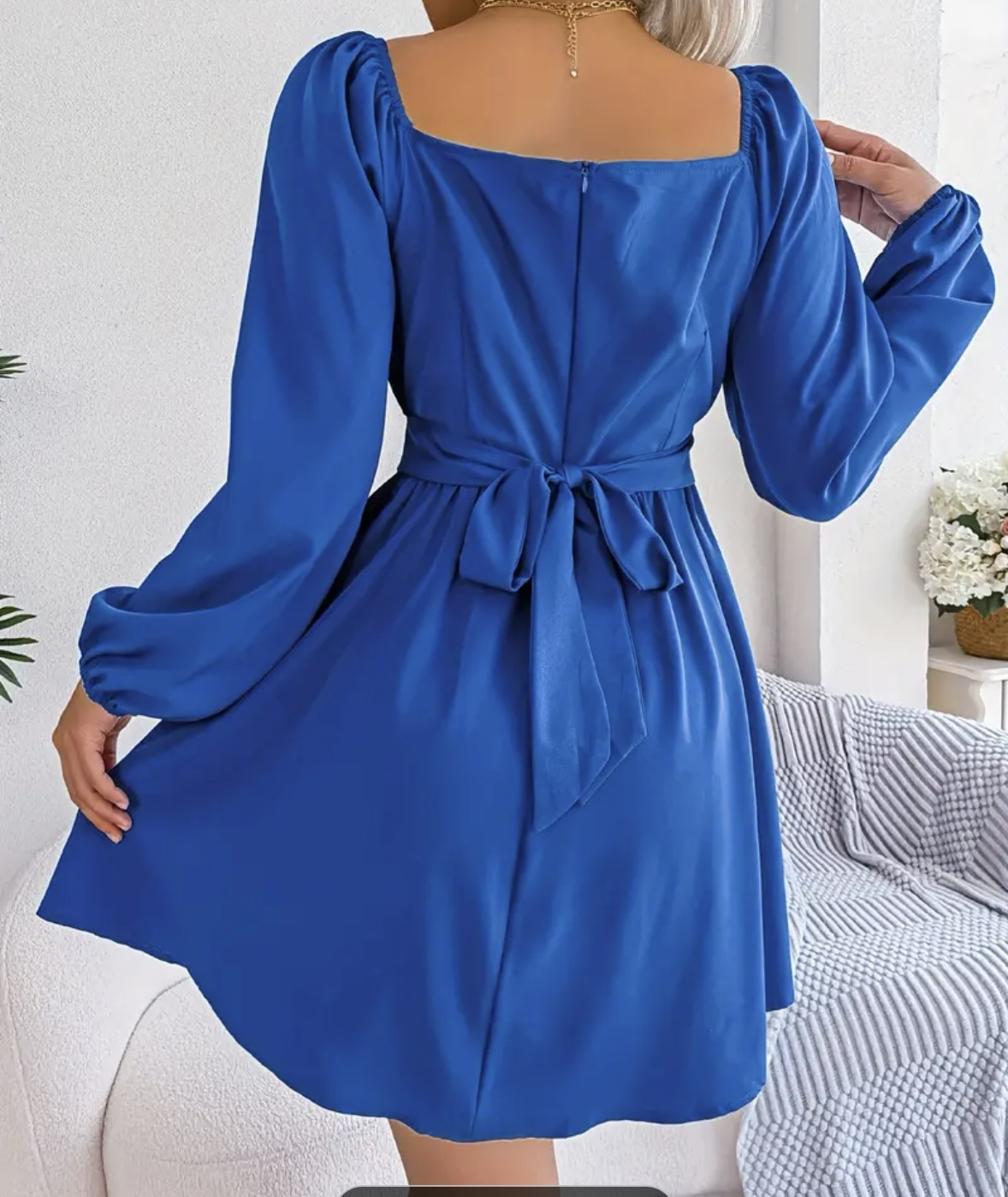 Blue dress - photo 2