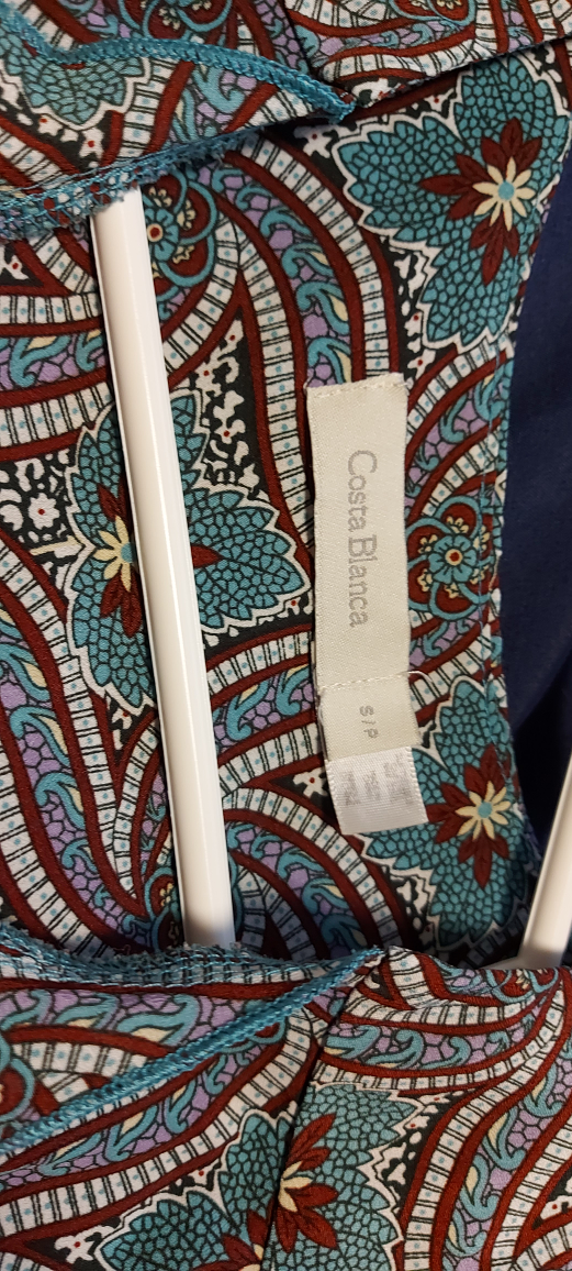 Paisley sleeveless top size small image indicator(3)