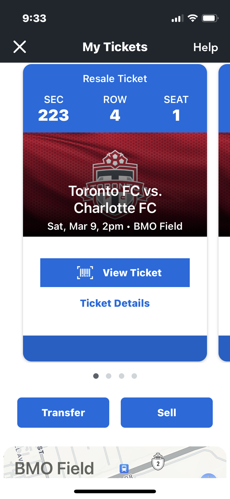 4x Tkts to Toronto FC vs Charlotte FC March 9 - photo 5