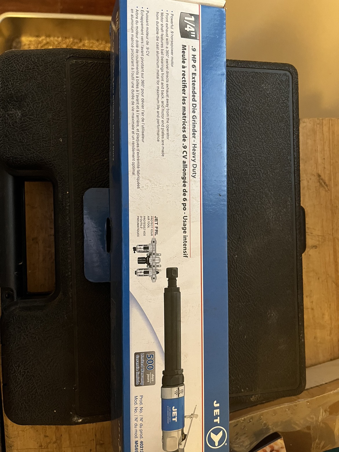 Pneumatic die grinder