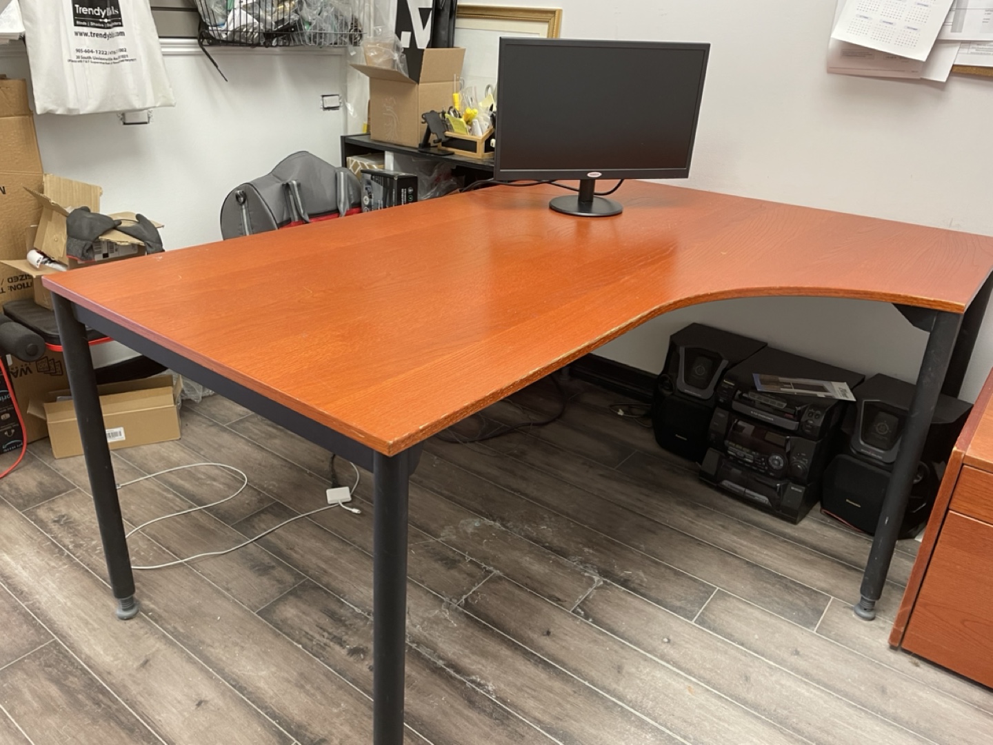 IKEA Desk and Mobile Pedestal - photo 2