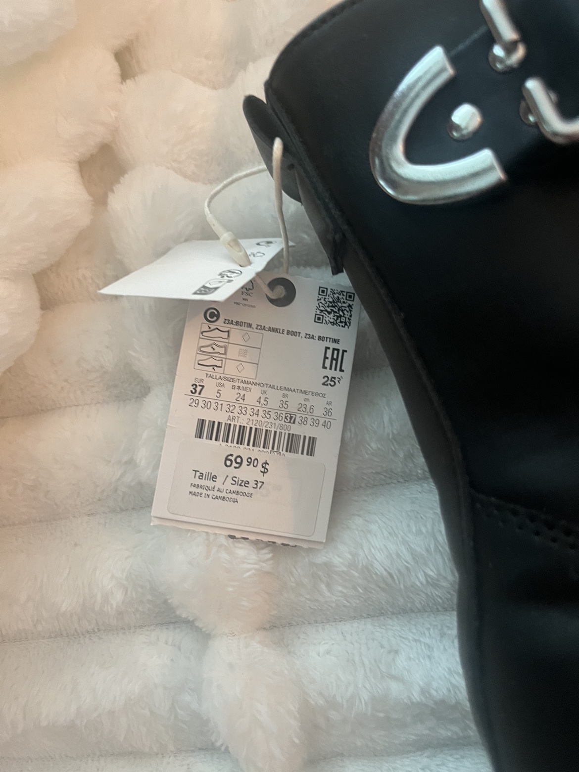 Brand New Zara Studded Ankle Boots - photo 4