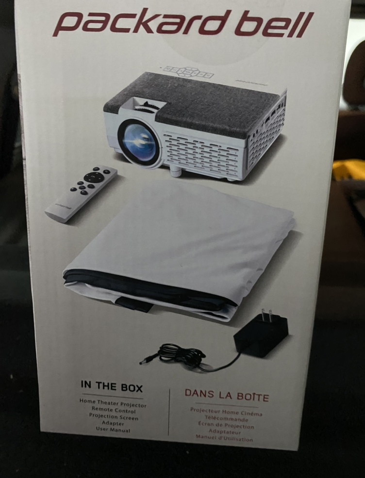 Home Theatre Projector and Screen - photo 2