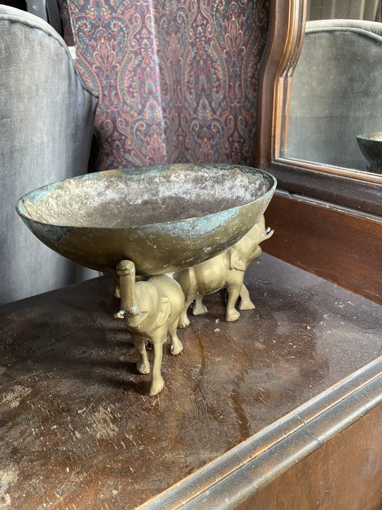 Bronze Vessel - Elephant Antique - photo 2