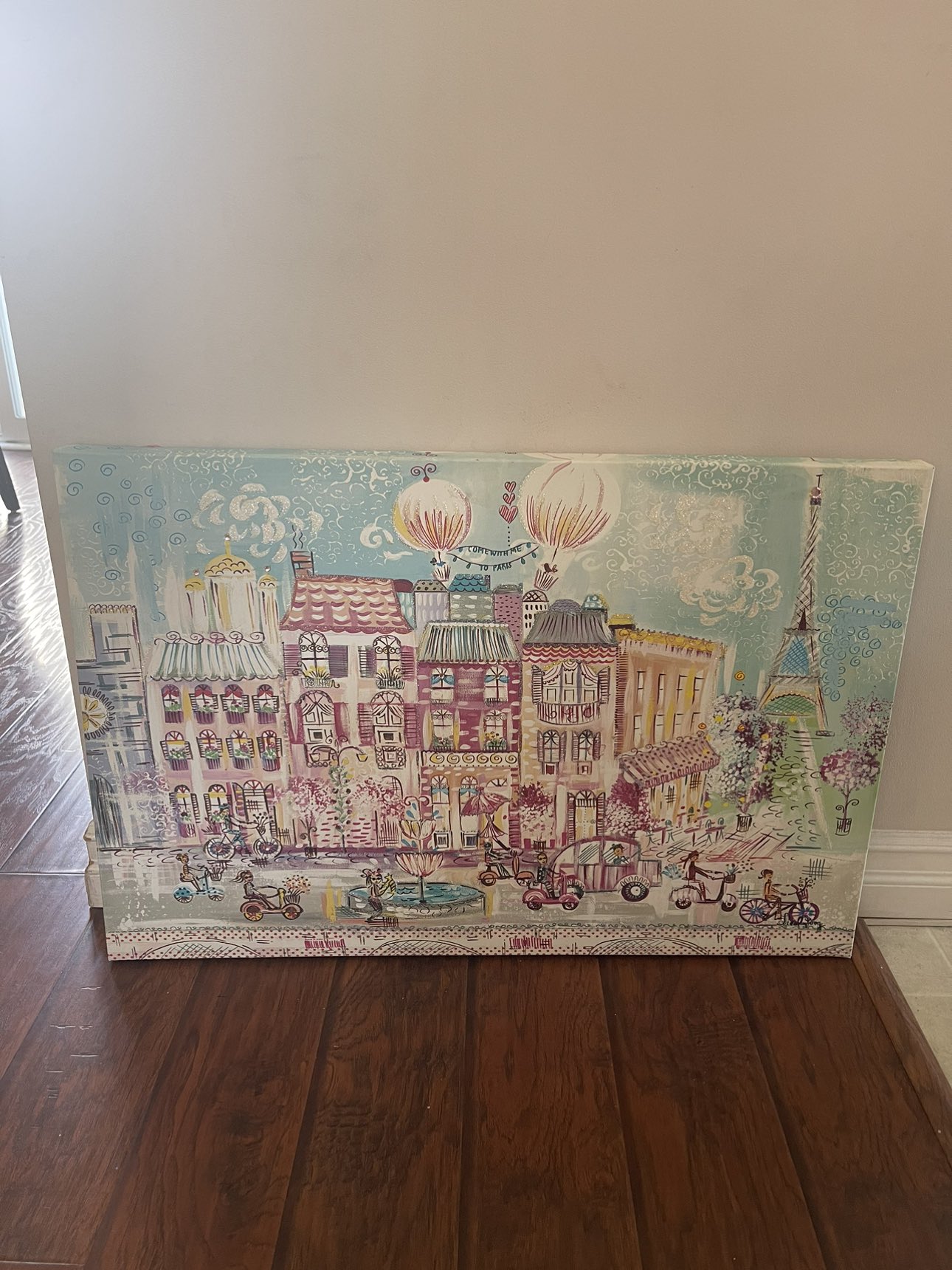 Beautiful canvas art for girls image indicator(3)