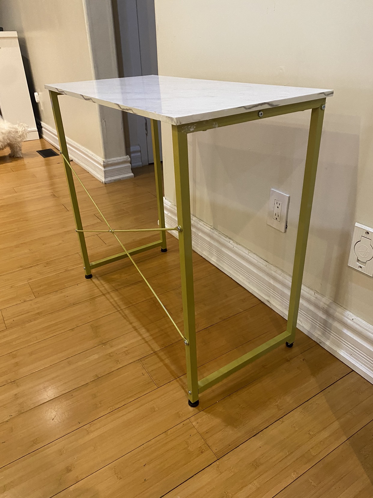 Coleshome 32 Inch Small Computer Desk image indicator(5)